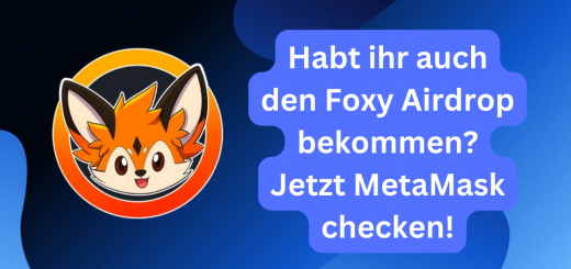 Habt ihr auch den Foxy Airdrop bekommen?