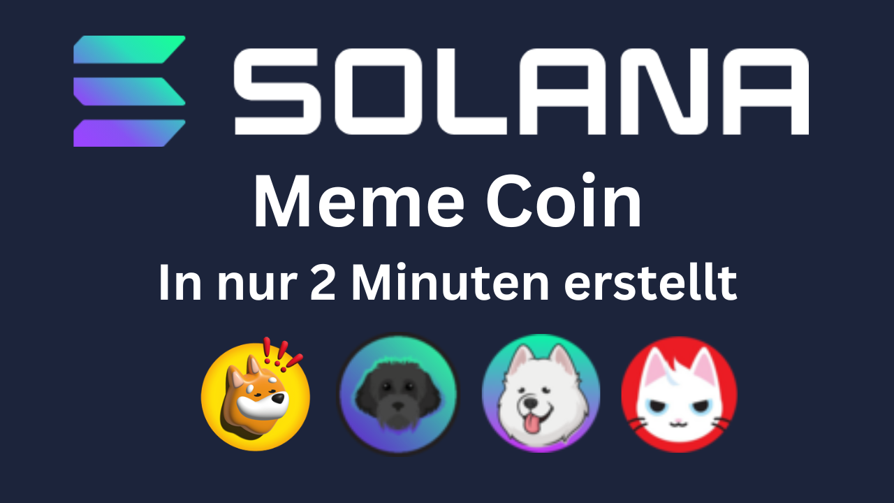 Deine eigene Kryptowährung in 2 Minuten