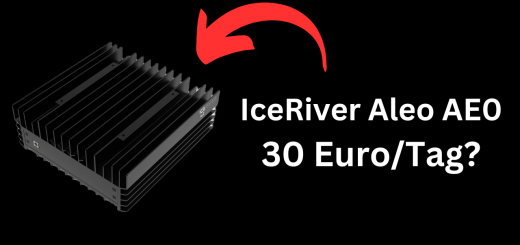 IceRiver Aleo AE0 erzeugt 30 Euro am Tag