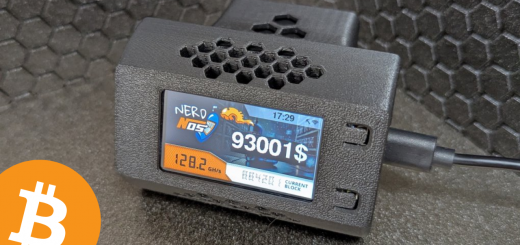 Pimpe deinen NerdMiner mit NerdNOS