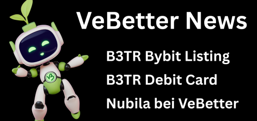 Wichtige VeBetter News