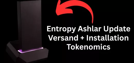 Entropy Ashlar Versandinfos, Installation und Tokenomics