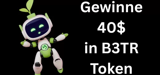 🚀 Gewinne $40 in $B3TR Token! 🎉