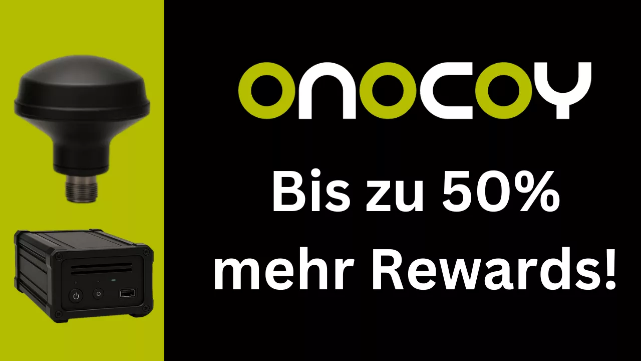 Bis zu 50% mehr Rewards bei Onocoy