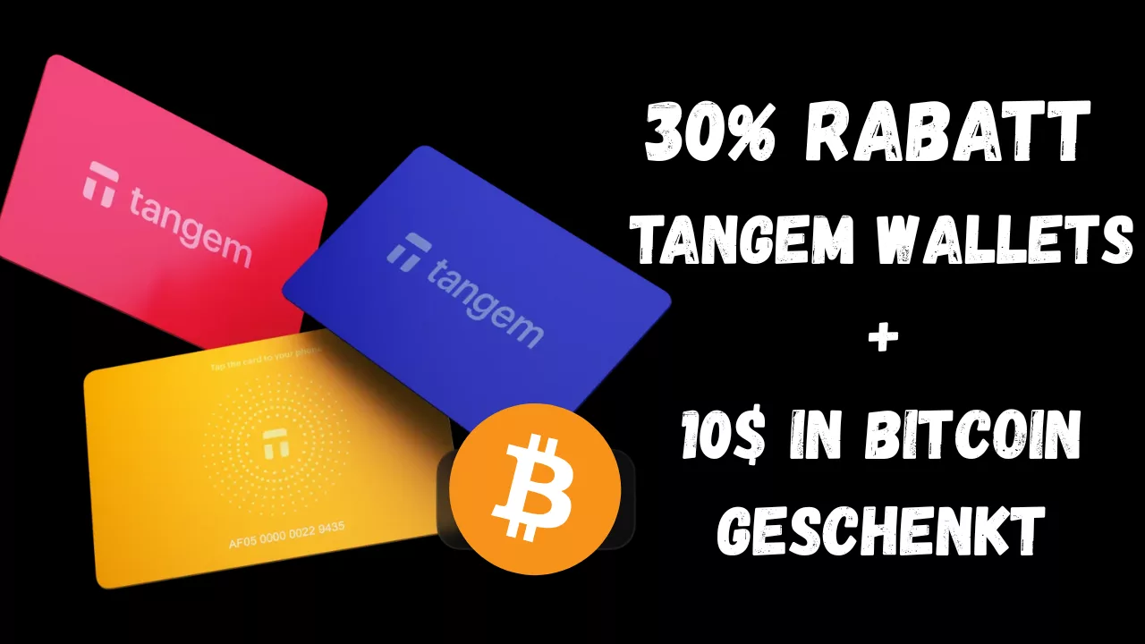 30% Rabatt auf Tangem Wallets