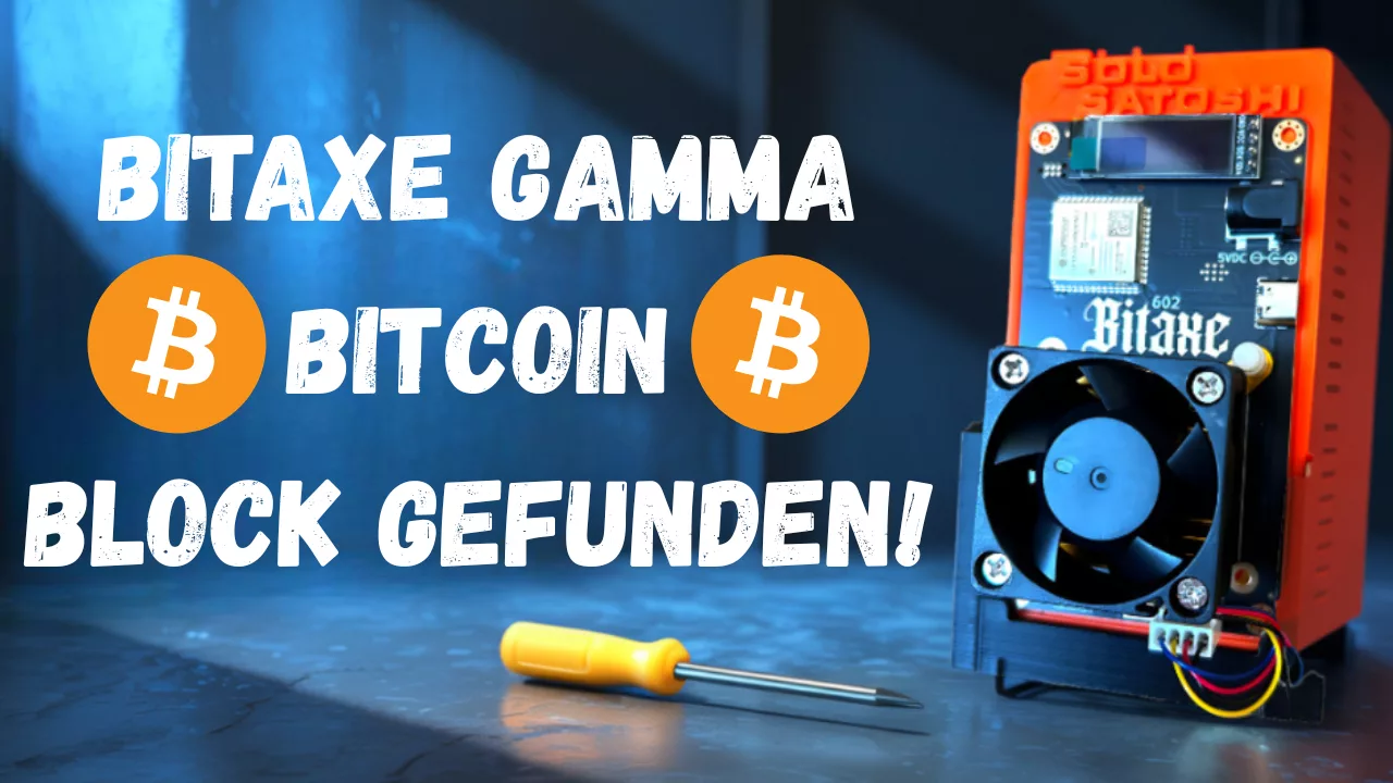 Bitaxe Gamma findet erneut einen Bitcoin Block
