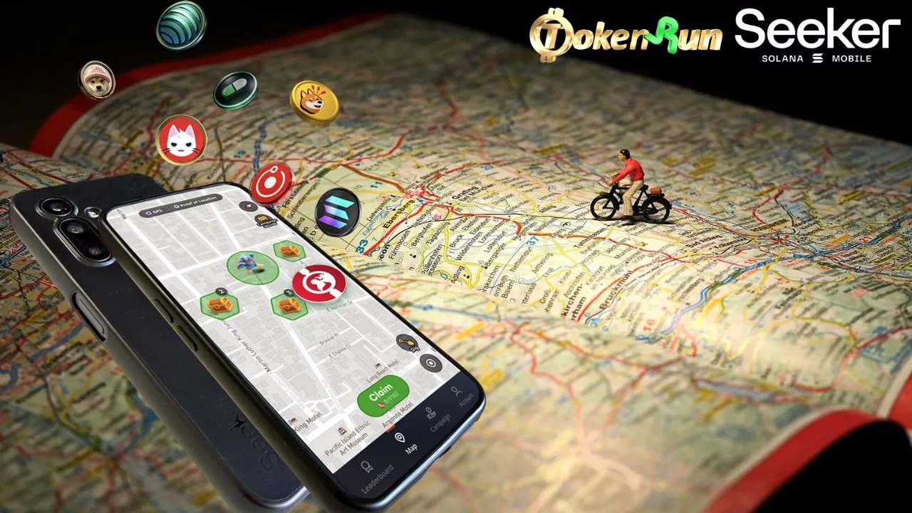 TokenRun App für Solana Seeker