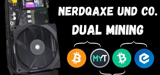 Dual Pool-Mining in der NerdQAxe Firmware v1.0.35 Video: